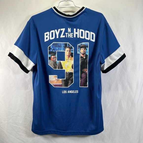 Hybrid Apparel Other - Boyz N The Hood Jersey Shirt Mens M Blue Los Angeles 1991 Thug Ice Cube Doughboy